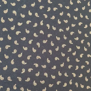 100-Cotton-black-And-Gold-Quilt-Fabric-