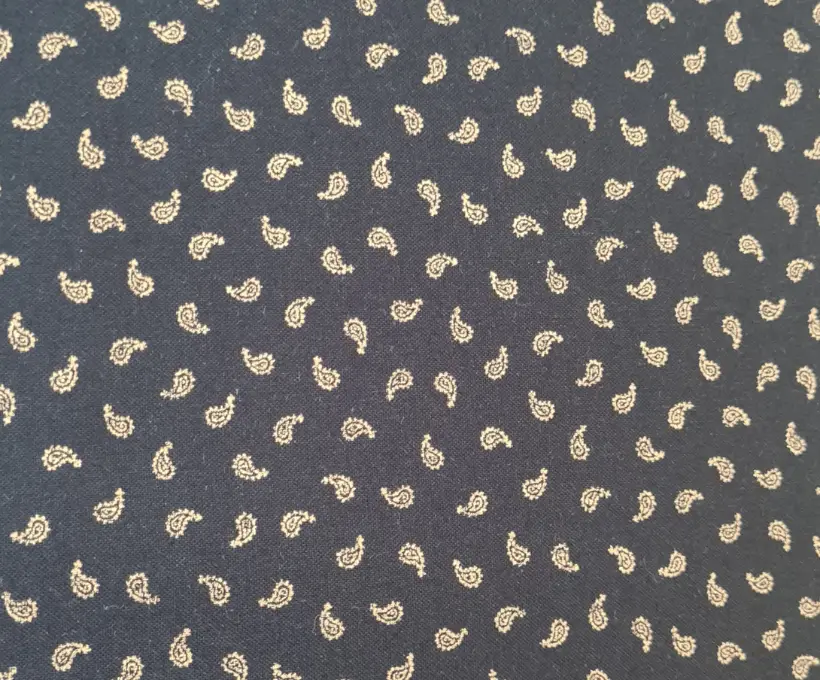 100-Cotton-black-And-Gold-Quilt-Fabric-