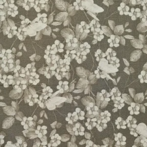 Brown-Grey-With-Cream-Flowers
