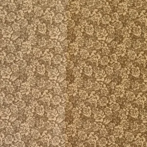 Brown-With-Creamy-Flowers