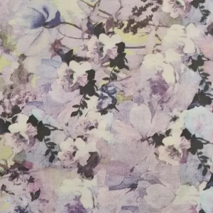 Light Purple With Flowers